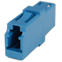 ADA-LCUSZR02 Fiberworks AS  Adapter SM LC-SPX Blue Flangeless, plastic clip, Zr. sleeve